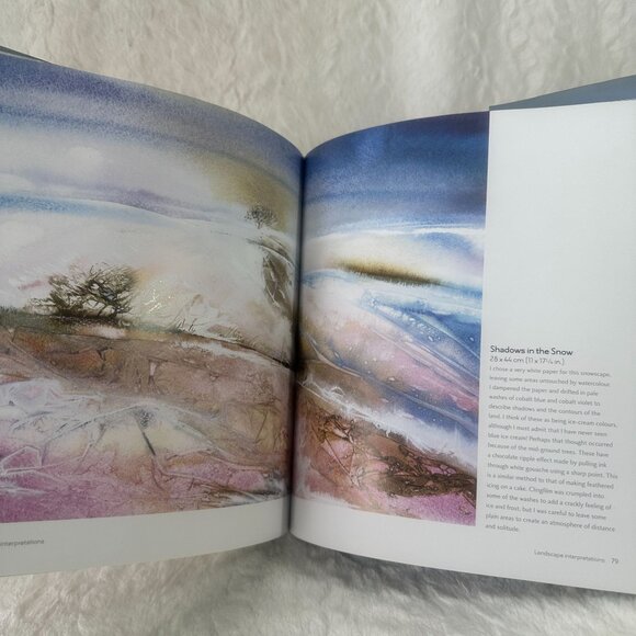 Experimental Landscapes In Watercolour Book By Ann Blockley - Picture 6 of 8